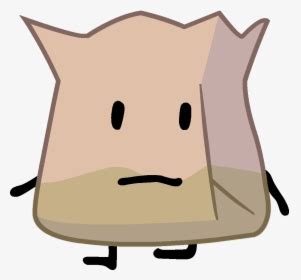 Barf Bag Pose - Old Barf Bag Bfdi, HD Png Download - kindpng