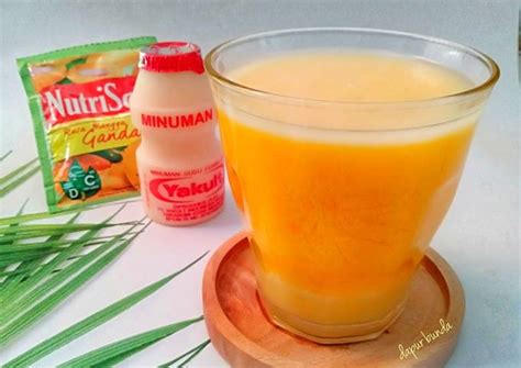 Resep Es nutrisari yakult oleh Via Vie (Dapur Bunda) - Cookpad