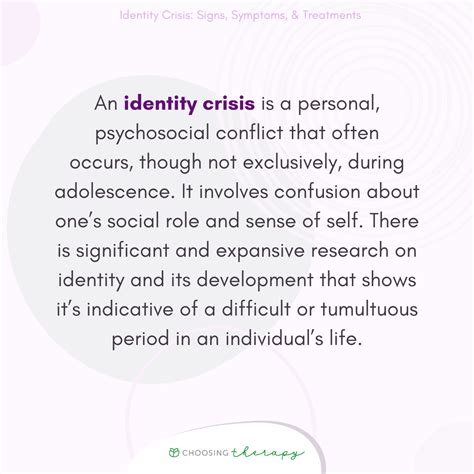 Signs of an Identity Crisis & What to Do About It