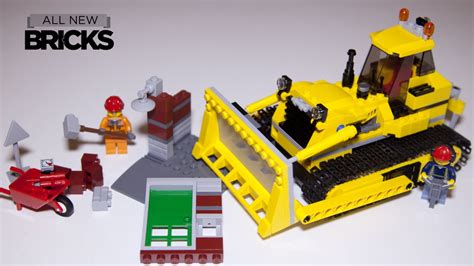 Lego City 60074 Bulldozer Speed Build Review - YouTube