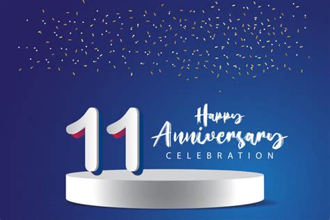 "11 Anniversary" Images – Browse 286 Stock Photos, Vectors, and Video | Adobe Stock