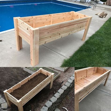 Elevated Planter Raised Bed | Building a raised garden, Raised garden bed plans, Diy raised garden