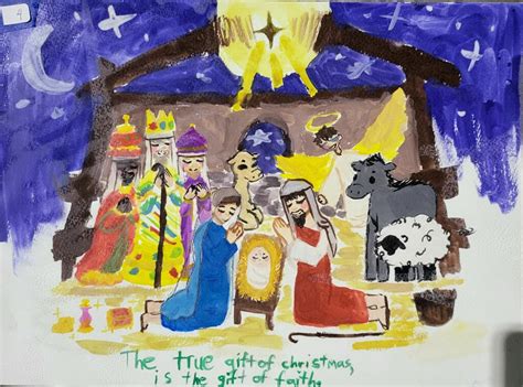 Keep Christ in Christmas Poster Contest | St. Helen Roman Catholic Parish