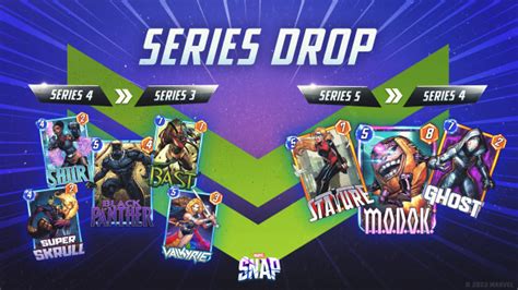 Marvel Snap Series drop: All card series changes - Dot Esports