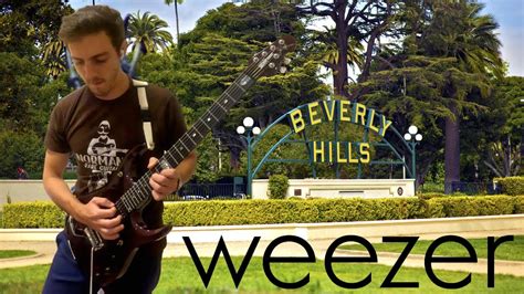 Weezer - Beverly Hills Guitar Cover - YouTube