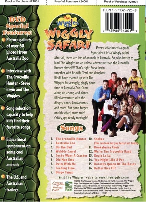 The Wiggles Wiggly Safari Dvd The Wiggles Grelly Usa | Images and Photos finder