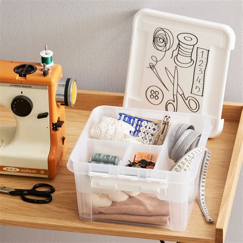 Ich habe einen Englischkurs verrückt Gleichgewicht sewing kit box Menge das Gleiche Ritual