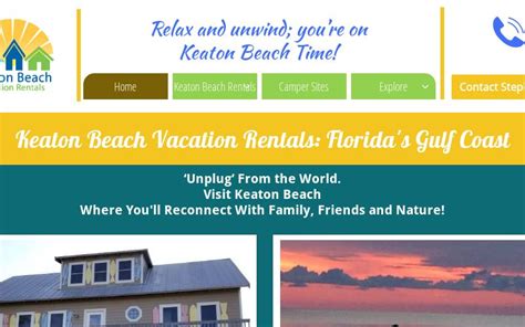 Keaton Beach Vacation Rentals | Florida Gulf Coast