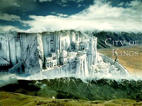 minas tirith concept art - dilocondukan