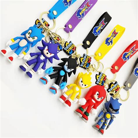 Sonic the Hedgehog Keychain | Key Holder Bag Pendant • Yiassu.com ...