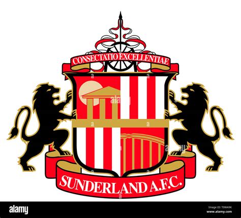 Sunderland football club logo hi-res stock photography and images - Alamy