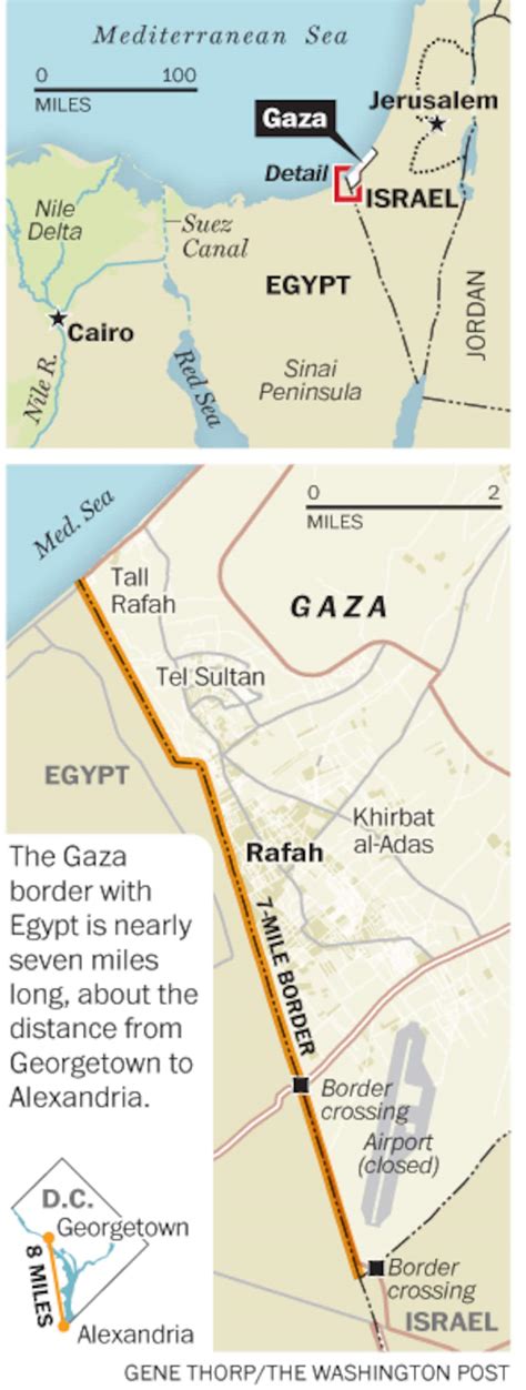 Tunnels between Gaza and Egypt are back in business since cease-fire ...