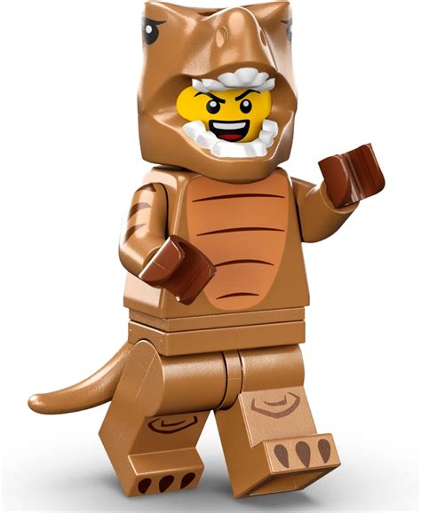 Amazon.com: LEGO Collectable Minifigures Series 24 - T-Rex Costume Fan ...