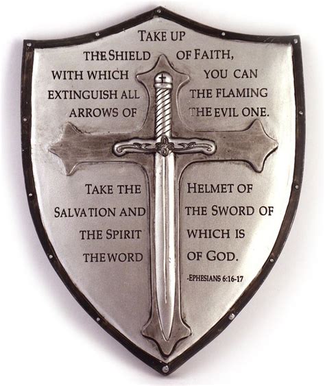 Shield of Faith Plaque | Armor of god tattoo, Shield of faith, Faith tattoo