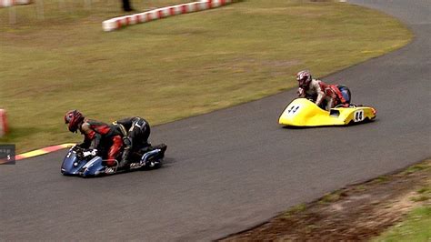 Mini F1 Sidecars: The Miniature Sidecar Motorcycle class with BIG Guys on them! - YouTube