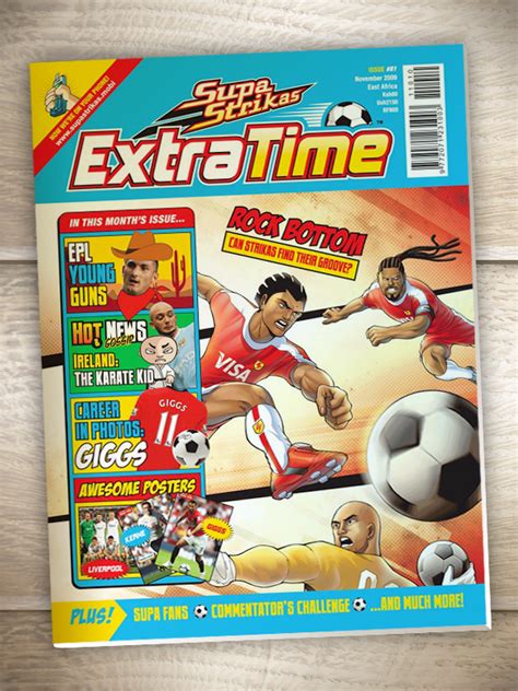 Supa Strikas Football Comic on Behance