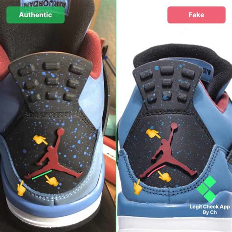 How To Spot Fake Travis Scott Air Jordan 4 - Legit Check By Ch