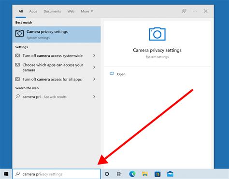 Device privacy settings in Windows 10