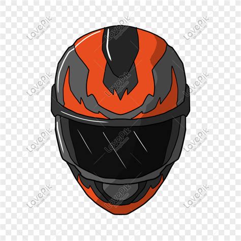 Hand Drawn Racing Helmet Illustration, Hand Drawn Hat Illustration ...