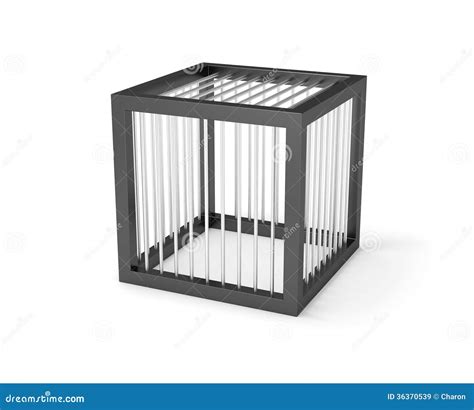 Empty Cage Miniature Prison Cage Royalty Free Stock Images - Image ...