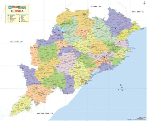 Odisha District Map, List Of Districts In Orissa, 47% OFF