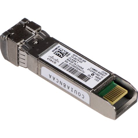 Cisco 10GBASE-SR SFP+ Transceiver Module SFP-10G-SR B&H Photo