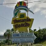 Pensacola Beach Sign in Gulf Breeze, FL (Google Maps)