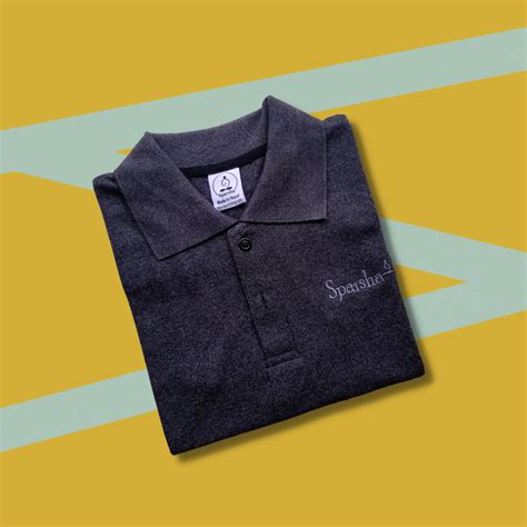 Polo T-Shirt- Dark Grey - Sparsha