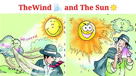 The Wind and The Sun story explanation and exercise/Marigold 2 Class- 2 ...