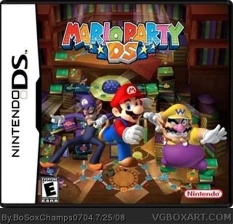 Mario Party DS Nintendo DS Box Art Cover by BoSoxChamps0704