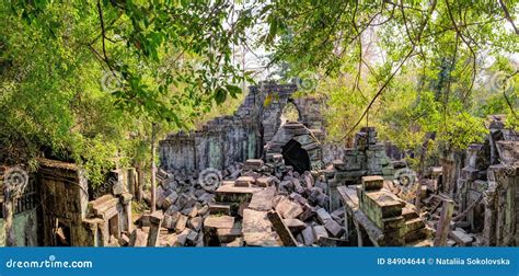 Prasat Beng Mealea in Cambodia Stock Photo - Image of landscape, culture: 84904644