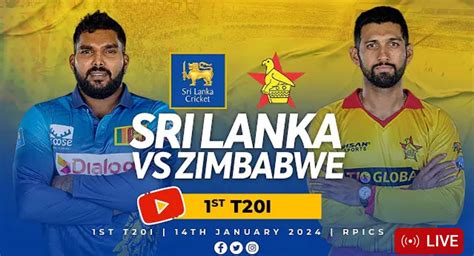 Sri Lanka Vs Zimbabwe 1st T20I,RPICS - CRICK VIDU