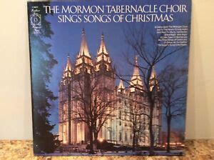 The Mormon Tabernacle Choir. Sing Songs Of Christmas. Vinyl LP | eBay