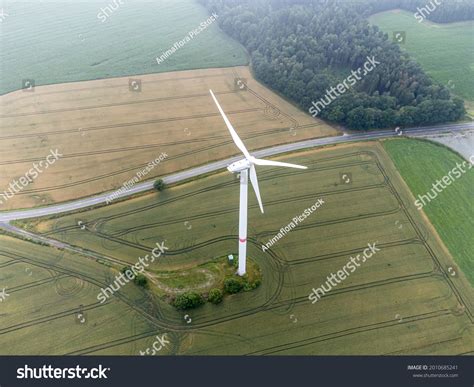 Aerial View Wind Turbine Wind Energy Stock Photo 2010685241 | Shutterstock