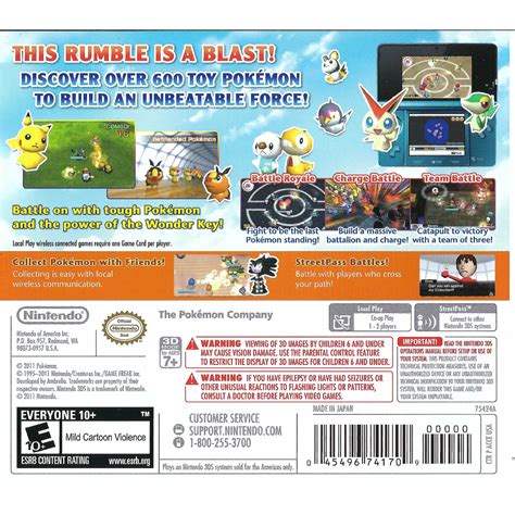 Pokémon Rumble Blast – Nintendo 3DS – Outlaw's 8-Bit and Beyond