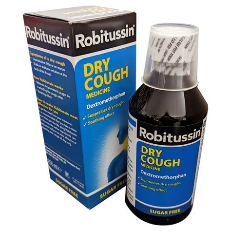 Robitussin Dry Cough Medicine