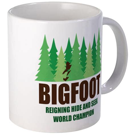 CafePress - Bigfoot Sasquatch Hide And Seek World Champion Mug - Unique ...