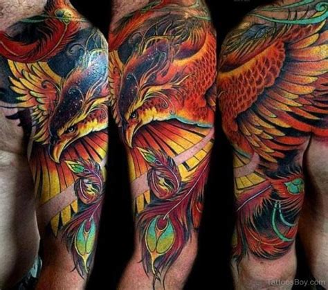 phoenix tattoo neotraditional half sleeve 1 | Phoenix tattoo, Tattoo ...