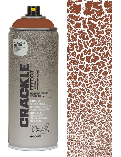 Montana Gold Copper Brown Crackle Effect Spray Paint - 400ml - Spray Paint Supplies from Fat ...