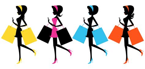 Girl Shopping Clipart | Free download on ClipArtMag