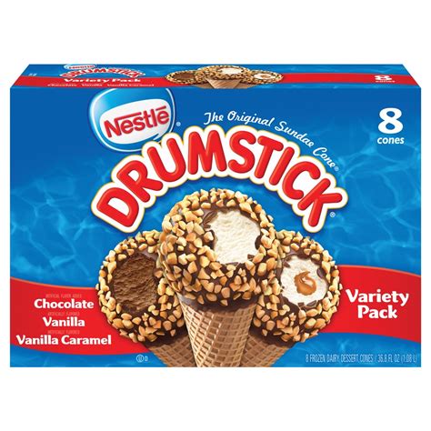 UPC 072554001536 - Nestle Drumstick Variety Ice Cream Cones - 8ct ...