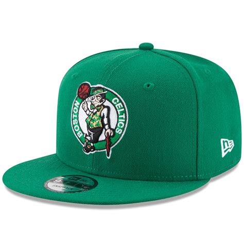 Boston Celtics New Era Official Team Color 9FIFTY Adjustable Snapback ...