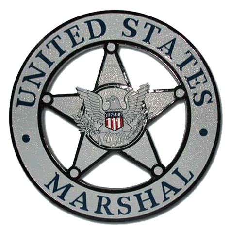 U.S. Marshals Service Badge Offical Seal Wooden Plaques