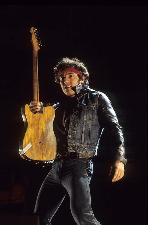 Bruce Springsteen Performs Live by Richard Mccaffrey