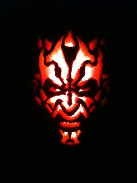 20+ Darth Maul Pumpkin Stencil – The Urban Decor