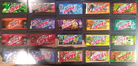 Preserving my Mtn Dew wrapper collection : r/mountaindew