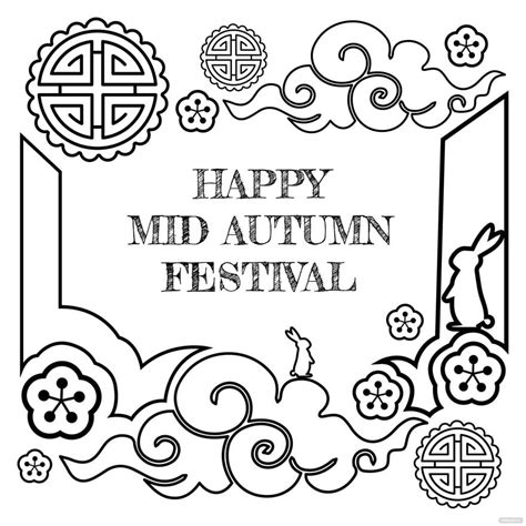 Cartoon Mid-Autumn Festival Drawing in PSD, Illustrator, SVG, JPG, EPS, PNG - Download ...