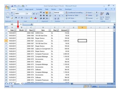 Microsoft Excel Spreadsheet within Microsoft Excel Sample Spreadsheets ...