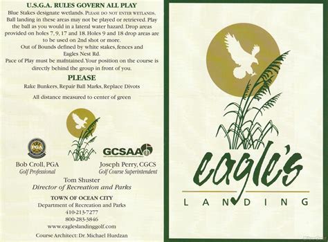 Eagles Landing Golf Club - Course Profile | Course Database