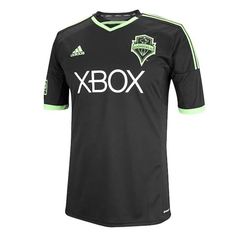 adidas Seattle Sounders FC 2014 Replica Third Jersey - Black - Fanatics.com